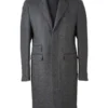 Idris Elba Luther Grey Trench Coat