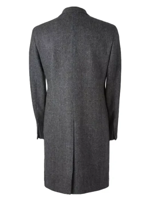Idris Elba Luther Trench Coat Back