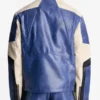 Ignition Paneled Faux Leather Moto Jacket Back