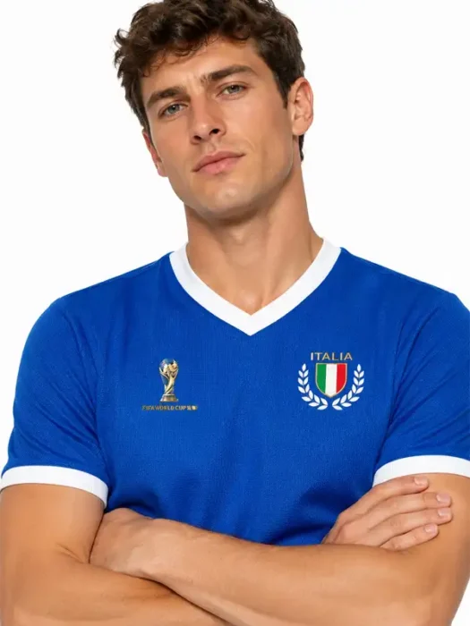 Italy Waffle Effect Kids Jersey