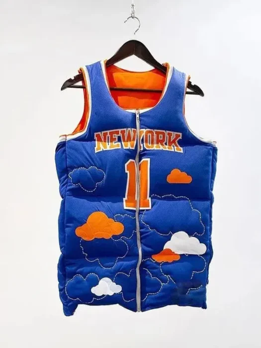 Jalen Brunson New York Knicks Puffer Vest