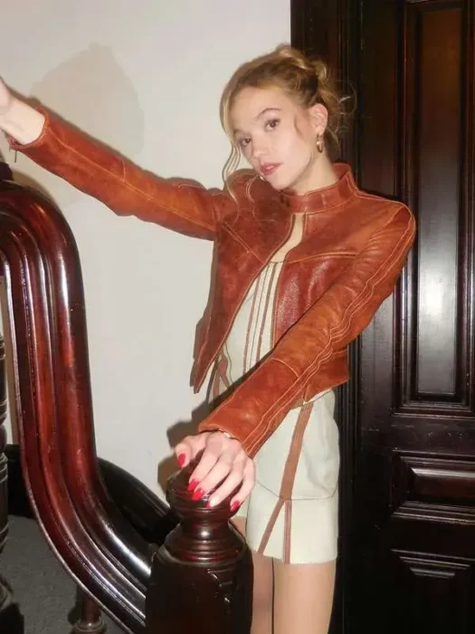 Jayden Bartels Daredevil Born Again Brown Jacket