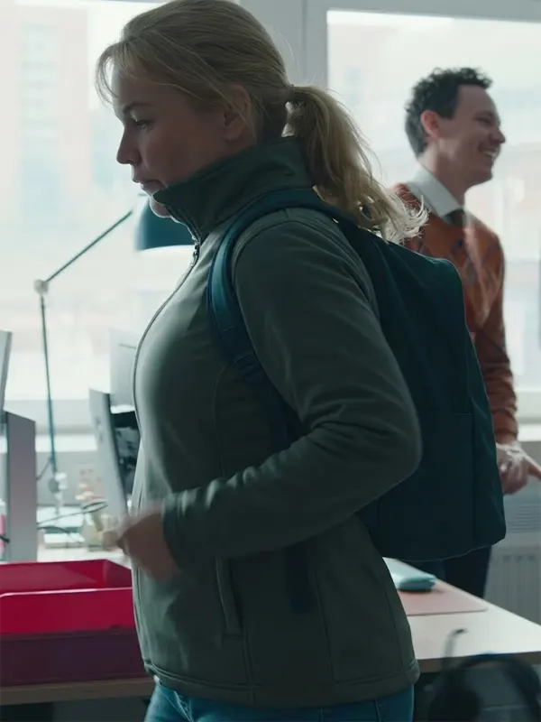 Je M’appelle Agneta Eva Melander Green Jacket