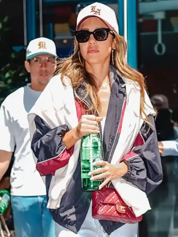 Jessica Alba New York City Jacket