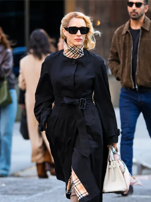 Jessica Chastain Off Weeks Coat
