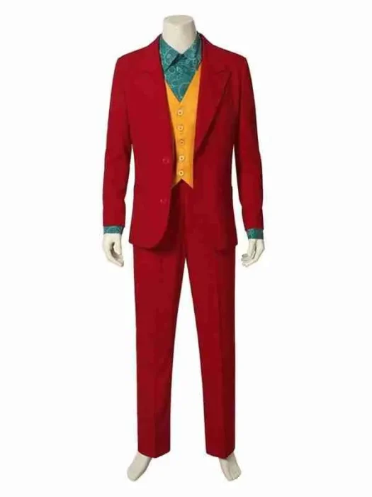 Joaquin Phoenix Red Joker Blazer