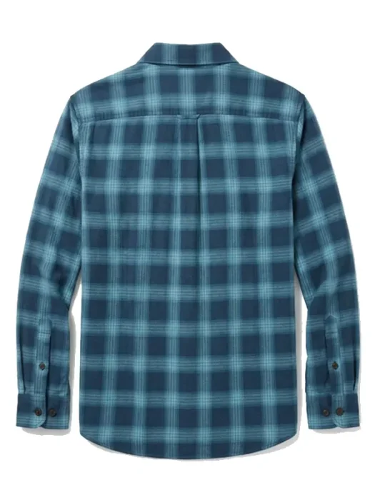 John Krasinski Press Junket Plaid Shirt