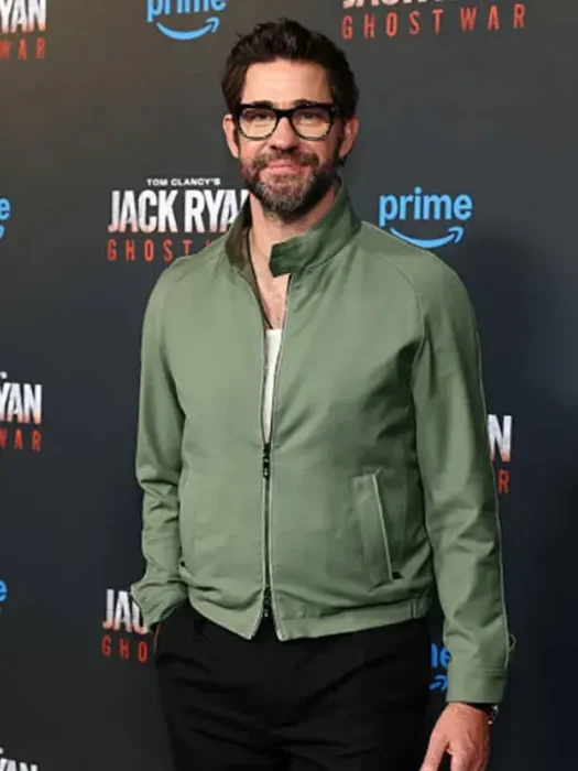 John Krasinski Tom Clancys Jack Ryan Ghost War World Premiere Jacket