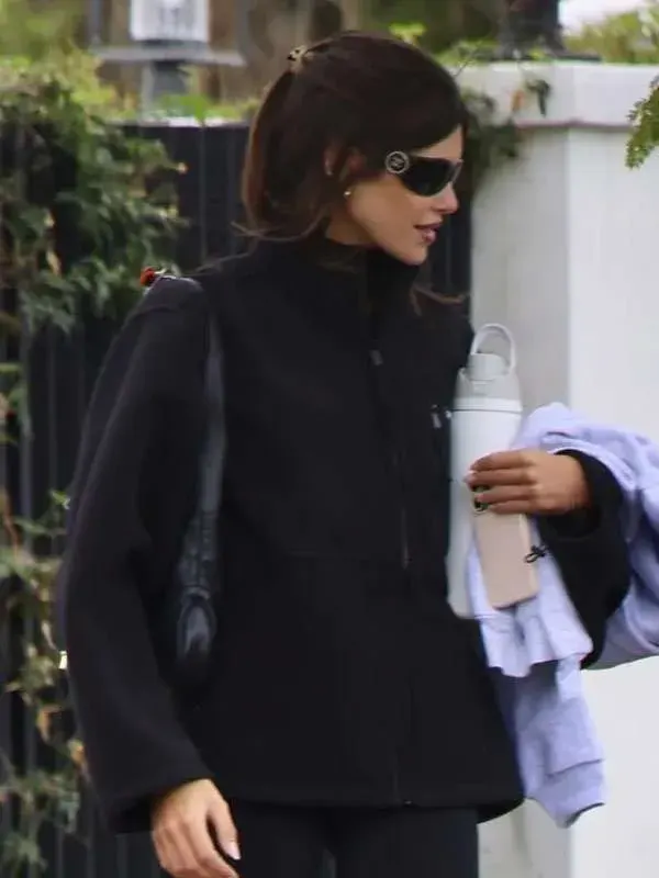 Kaia Gerber Black Jacket