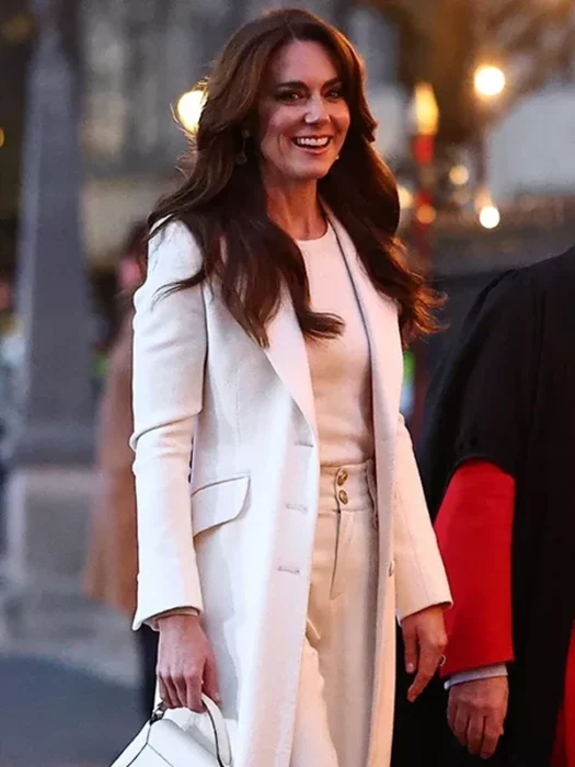Kate Middleton White Coat
