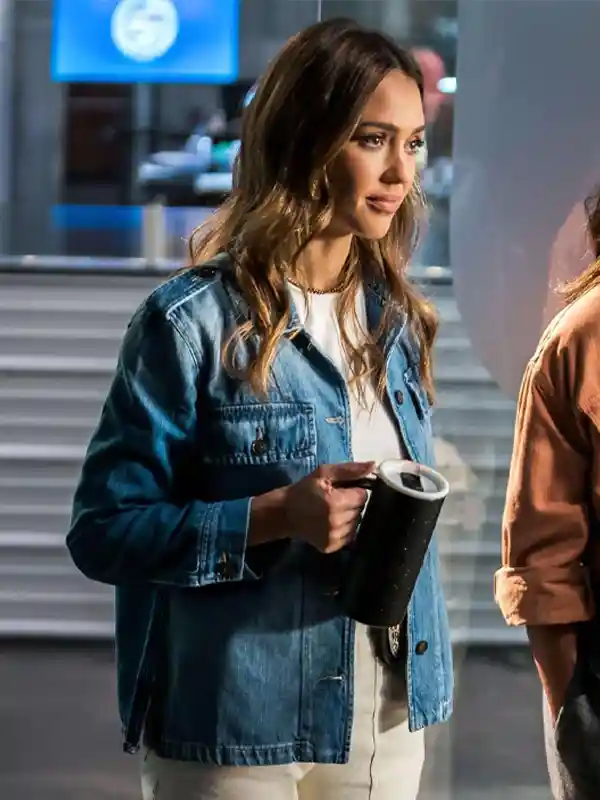 L.A.’s Finest Nancy McKenna Blue Denim Jacket
