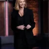 Late Night With Seth Meyers Lisa Kudrow Black Blazer