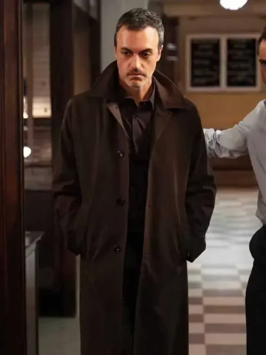 Law and Order S25 Vincent Riley Brown Coat
