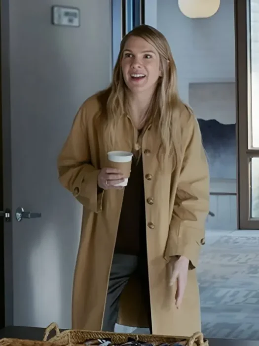 Lily Rabe Meg Shrinking S03 Brown Coat