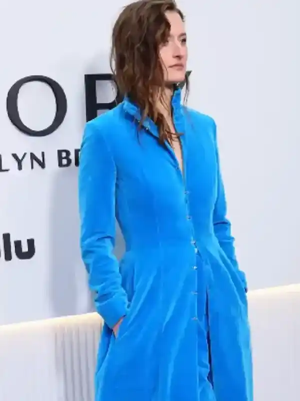 Love Story Screening Grace Gummer Blue Coat