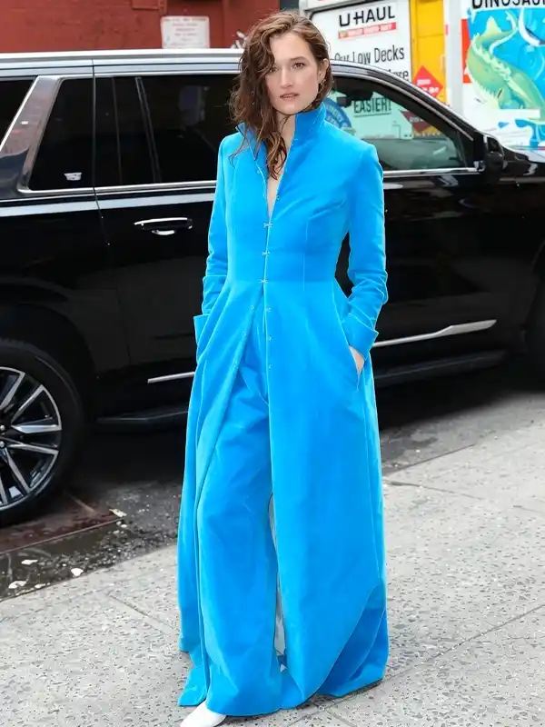 Love Story Screening Grace Gummer Long Coat