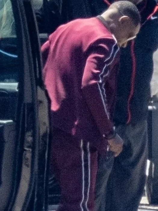 Martin Lawrence Marcus Burnett Bad Boys 4 Maroon Tracksuit