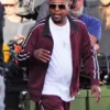 Martin Lawrence Marcus Burnett Maroon Tracksuit