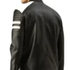 Mayhem Project Cafe Racer Leather Jacket Back