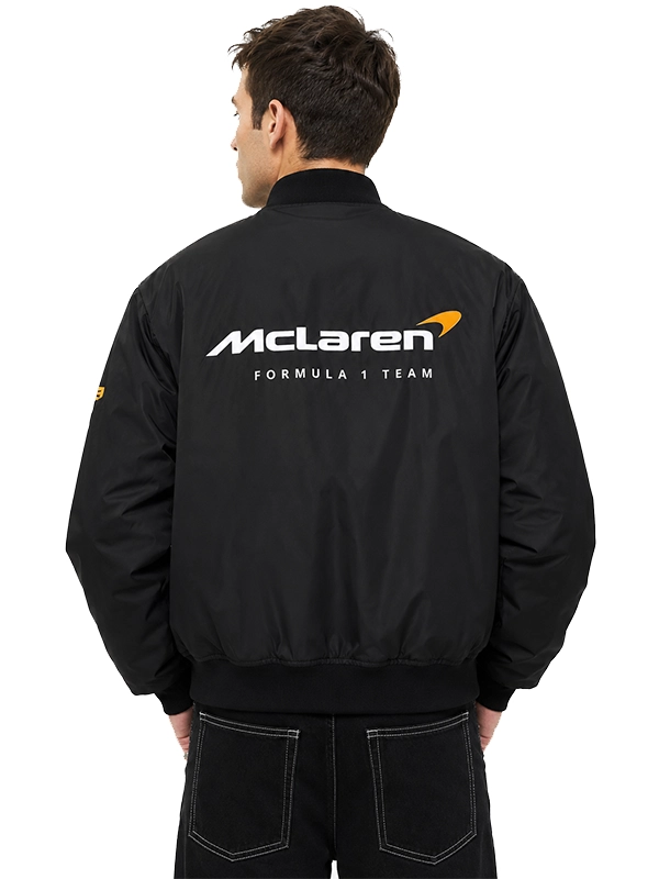 McLaren F1 Racing Black Jacket Back