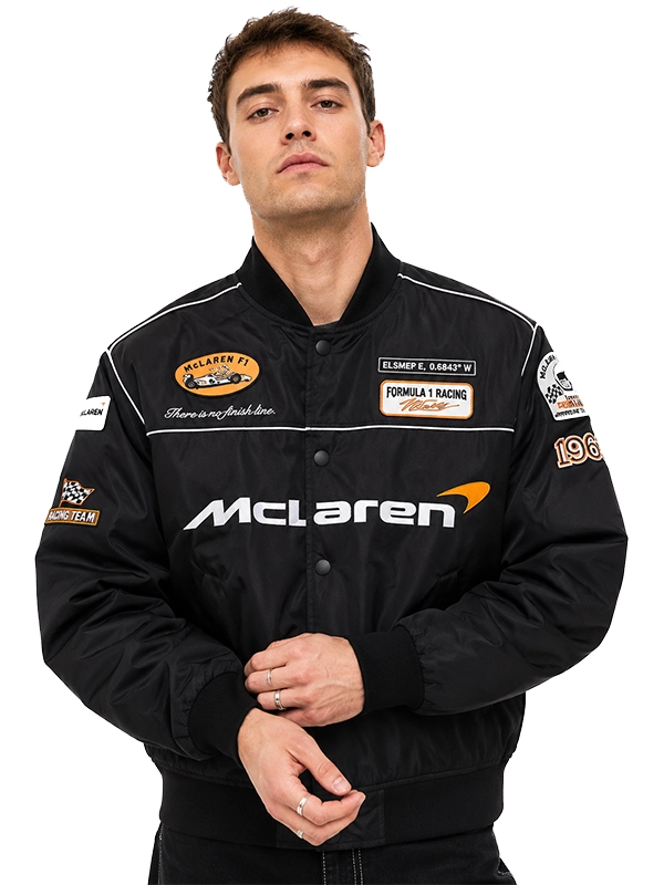 McLaren F1 Racing Black Jacket