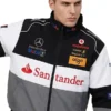 McLaren Mercedes-Benz Santander Formula 1 Jacket – Racing Motorsport Back
