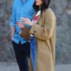 Meghan Duchess of Sussex Brown Cotton Coat