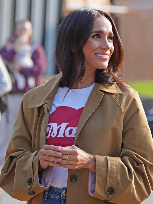 Meghan Markle 2026 Brown Coat