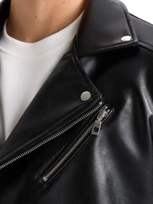Men Biker Leather Jacket