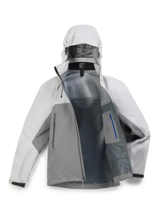 Men's Arcteryx Beta SL Grey Hooded Jacket