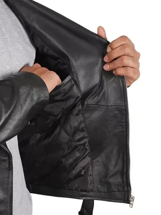 Mens Asymmetrical Jacket