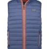 Men's Blue Padded Bodywarmer Vest