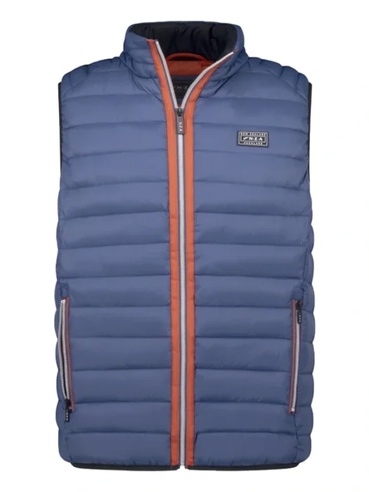 Men's Blue Padded Bodywarmer Vest