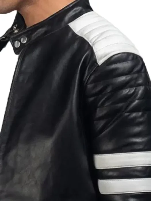 Mens Brad Faux Leather Jacket