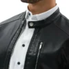 Men’s Cafe Racer Bomber Jacket
