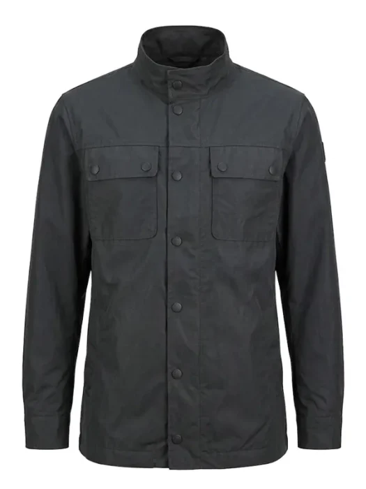 Men's Commuter Oilskin Forest Grey Jacket