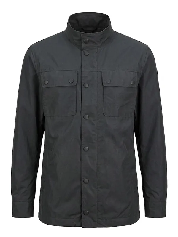 Men’s Commuter Oilskin Forest Grey Jacket