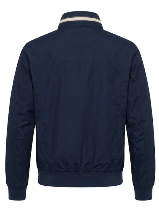 Men's Dark Blue Jacket Back