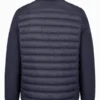 Men's Dark Blue padded Jacket Back
