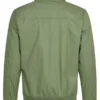 Men's Green Cotton Jacket Back