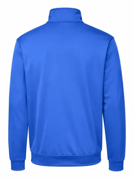 Men's adidas Blue Italy National Team Home Alphaskin Full-Zip Track Top Back