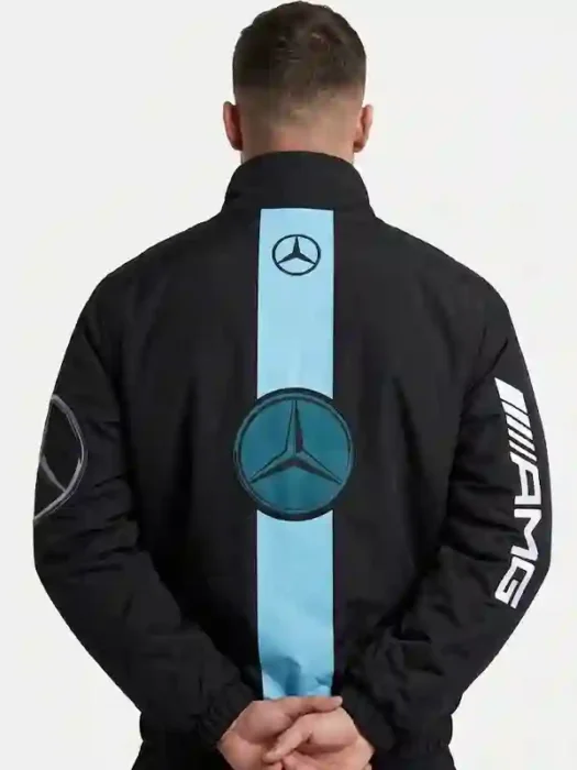 Mercedes-AMG Petronas F1 Vintage Black jacket Back