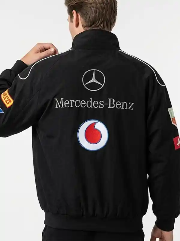 Mercedes-Benz Santander Vintage Racing Jacket – Black Back