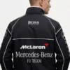 Mercedes McLaren vintage Black Jacket Back