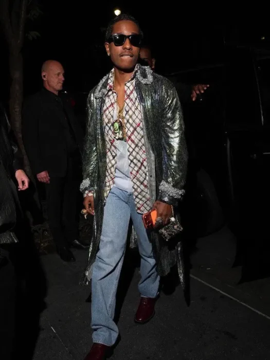 Met Gala After Party A$AP Rocky Coat