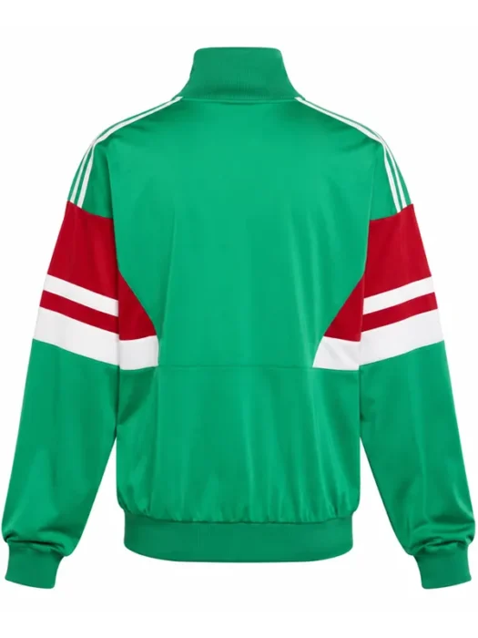 Mexico Green Track Top 1986 Back