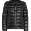 Missy Peregrym CIA 2026 Black Puffer Jacket
