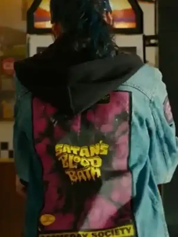 Motorvalley Blu Venturi Denim Jacket Back