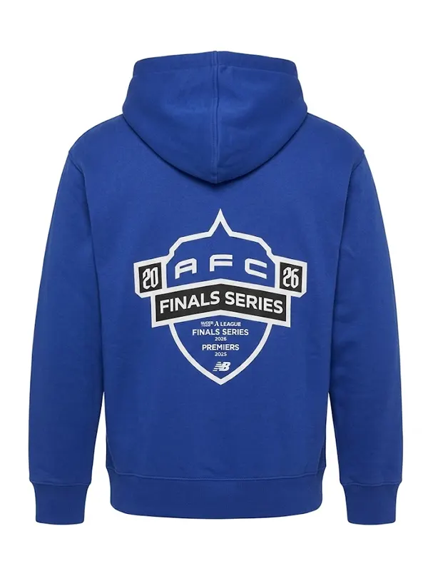 NB Final Series Blue Hoodie Back