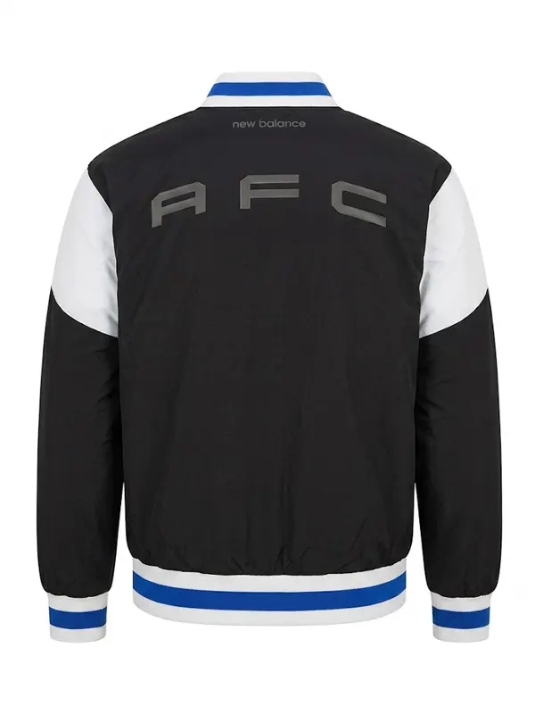 NB Unisex Panel Bomber Jacket Back